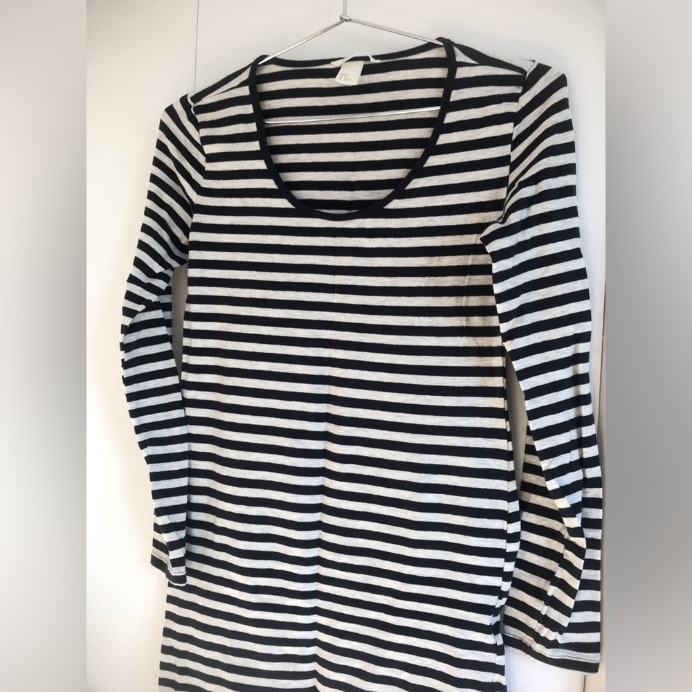 H&M dress- breton style - saylor style Size small